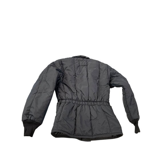 RefrigiWear Mens S/P Insulated Jacket Black Quilted Nylon SKU 9308 - Picture 10 of 14